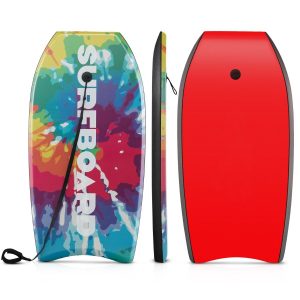 Lightweight Body Board with EPS Core and XPE Deck and HDPE Bottom for Beach Sea and Pool-M